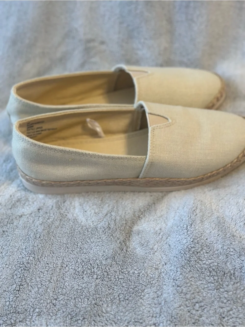 Esprit Natural Canvas Slip-On Espadrilles